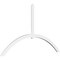 Ekena Millwork Archdale Architectural Grade PVC Gable Bracket, 108"W x 63"H x 2"D x 4"F, 14/12 Pitch GBP108X63X0204ARC00 - alternate 1